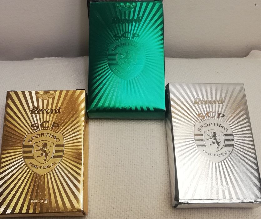 Baralhos de cartas Benfica.e Sporting