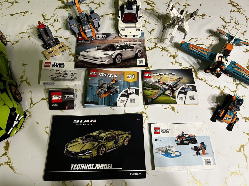 LEGO Technic City Star Wars Creator Speed Champions (2044 elementy)