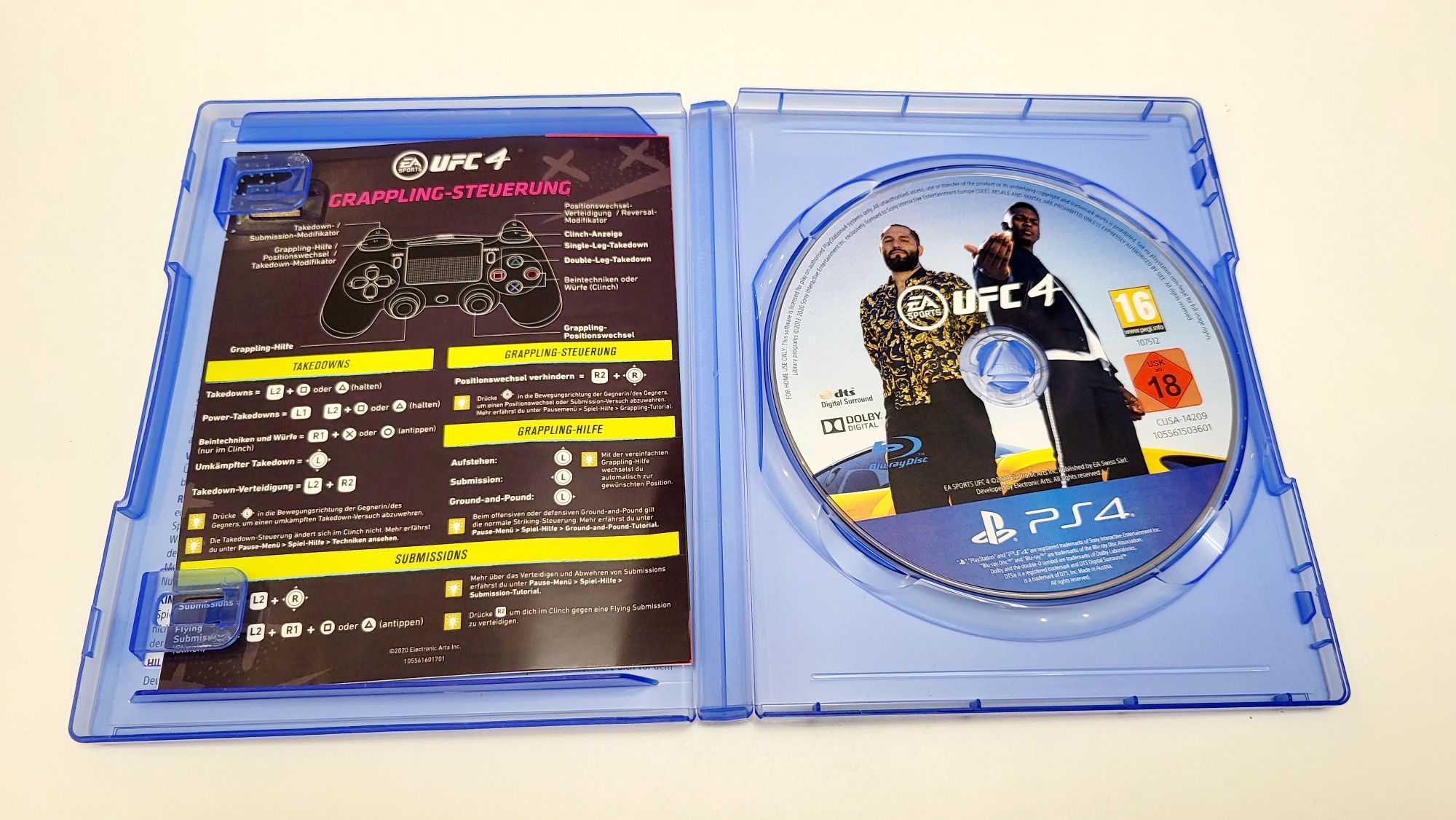 Gra UFC 4 PL PS4 PS5 Playstation 4 5