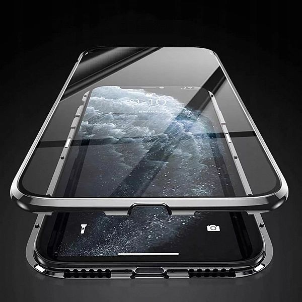 Etui Magnetic 360° 2x Szkło do Huawei P40 Lite