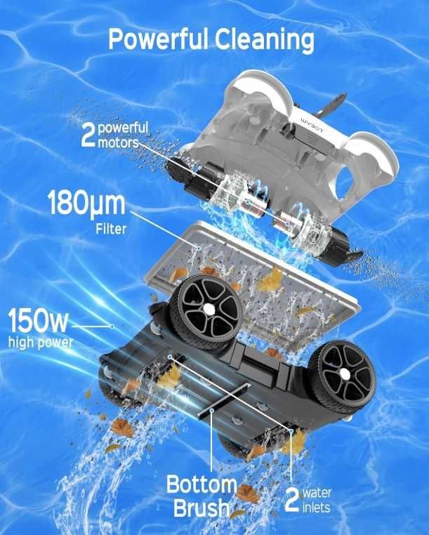 Odkurzacz, robot basenowy Wybot Grampus 400 S-178