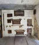 Zabytkowy Piec piekarniczy ceramiczny dwukomorowy