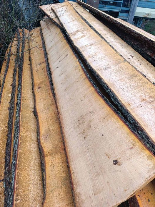 Дошка Вільха необрізна, свіжа 50 мм