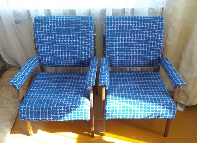 Fotele z PRL w idealnym stanie