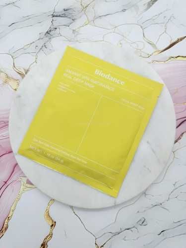 Biodance - Rozświetlająca maska do twarzy w płachcie