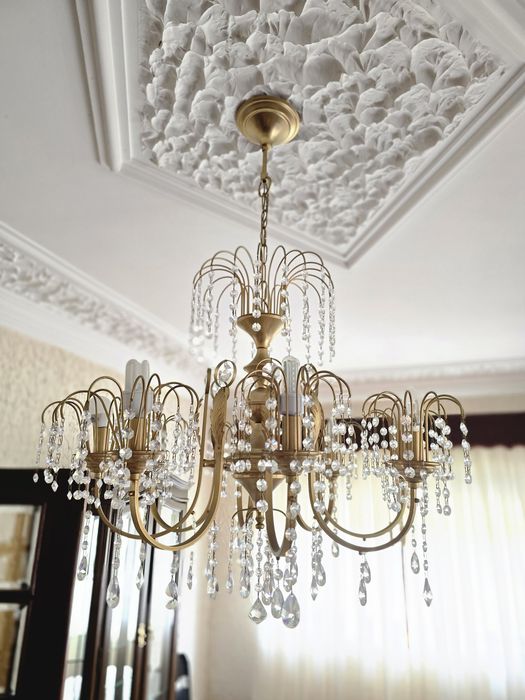 Candeeiro de teto cristal