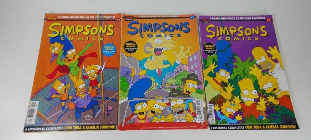 Revistas BD Simpsons Comics
