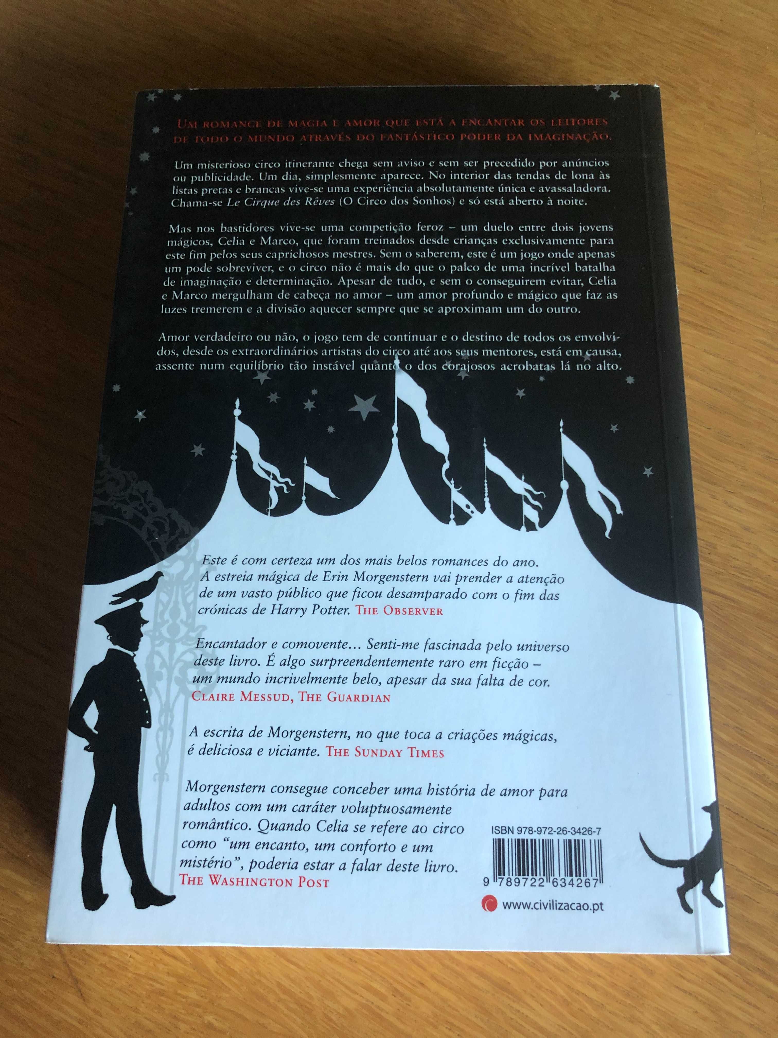 O CIRCO DOS SONHOS   Erin Morgenstern