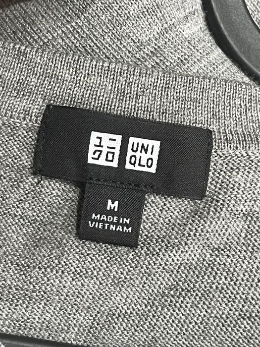 Sweter cienki 100% wełna Uniqlo roz.M