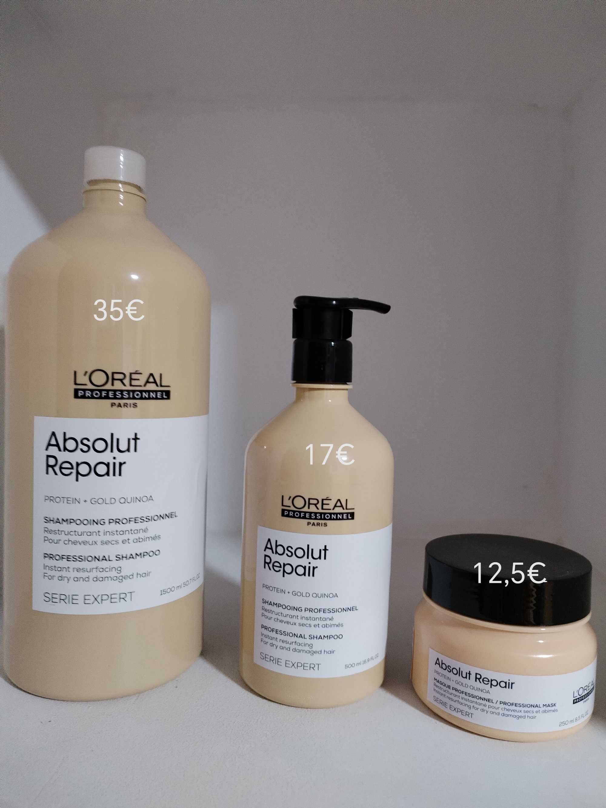 Loreal Absolute repair shampoo Mascara