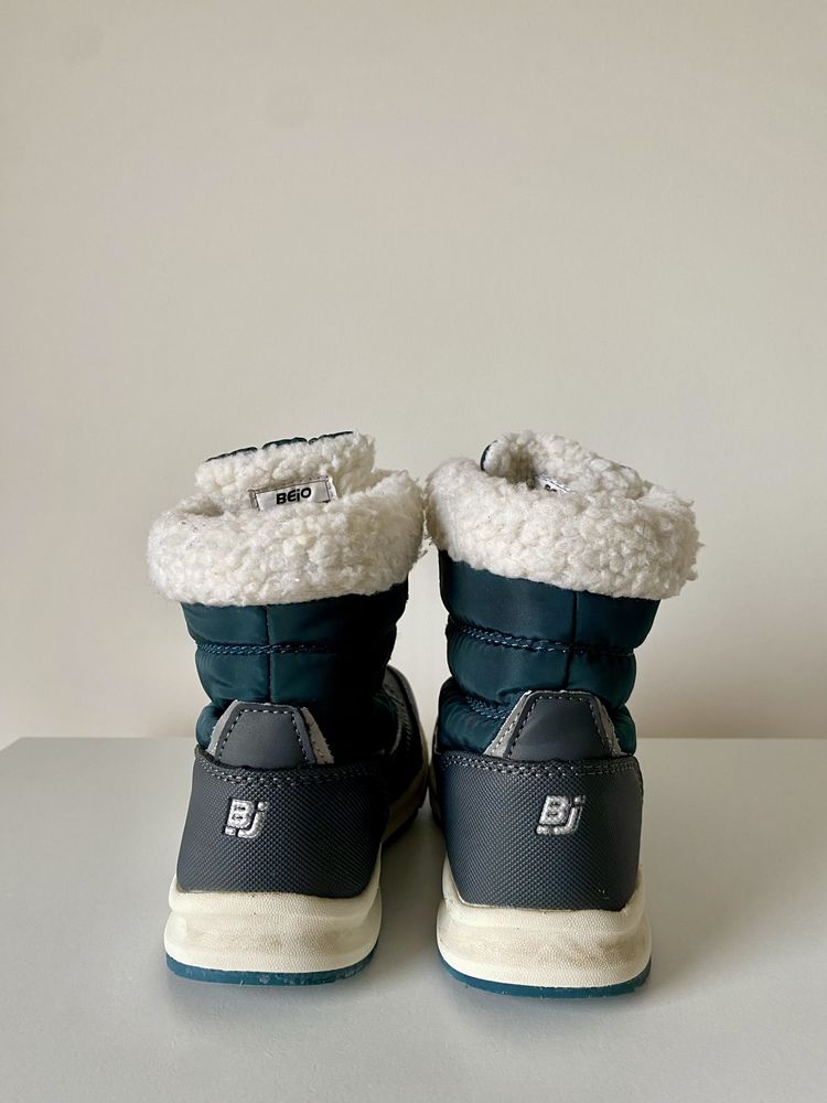 Buty zimowe chłopięce BEjO Berefto JR ze ściągaczem z kożuszkiem 28