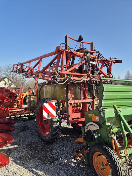 Opryskiwacz Rau 2000l, 21m sterownik, na kola ciągany krukowiak