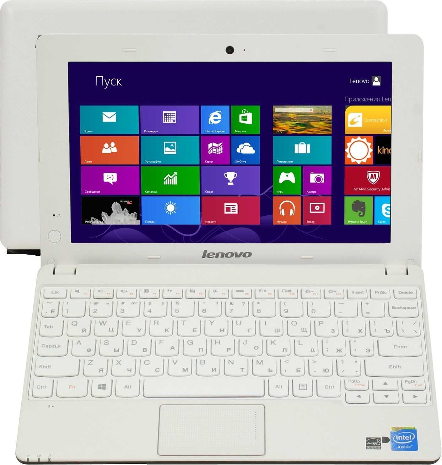 Ноутбук Lenovo E10-30 White, 10.1"(1366x768), ОЗУ 2GB, HDD 500 GB, NEW