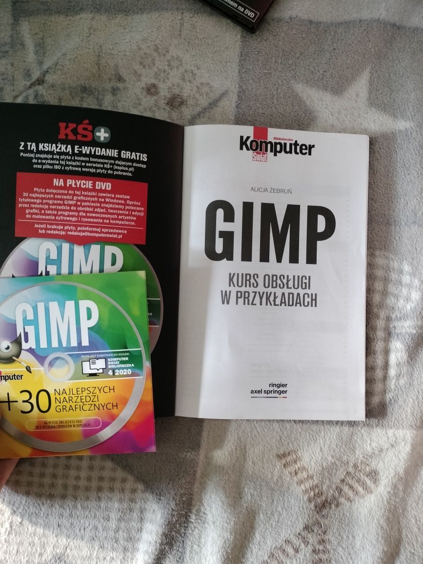 GIMP kurs obsługi w przykładach