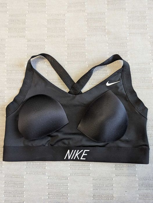 Женский топ/бюсгальтер Nike Pro Indy Logo Back Bra. XL