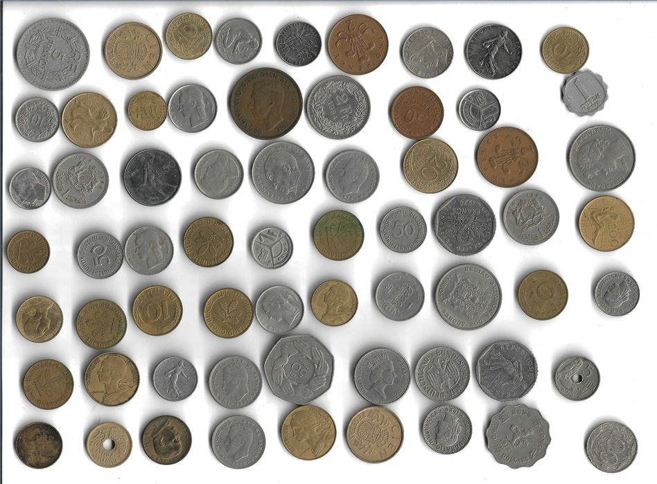 PROMOÇÃO: 65 Moedas do Mundo