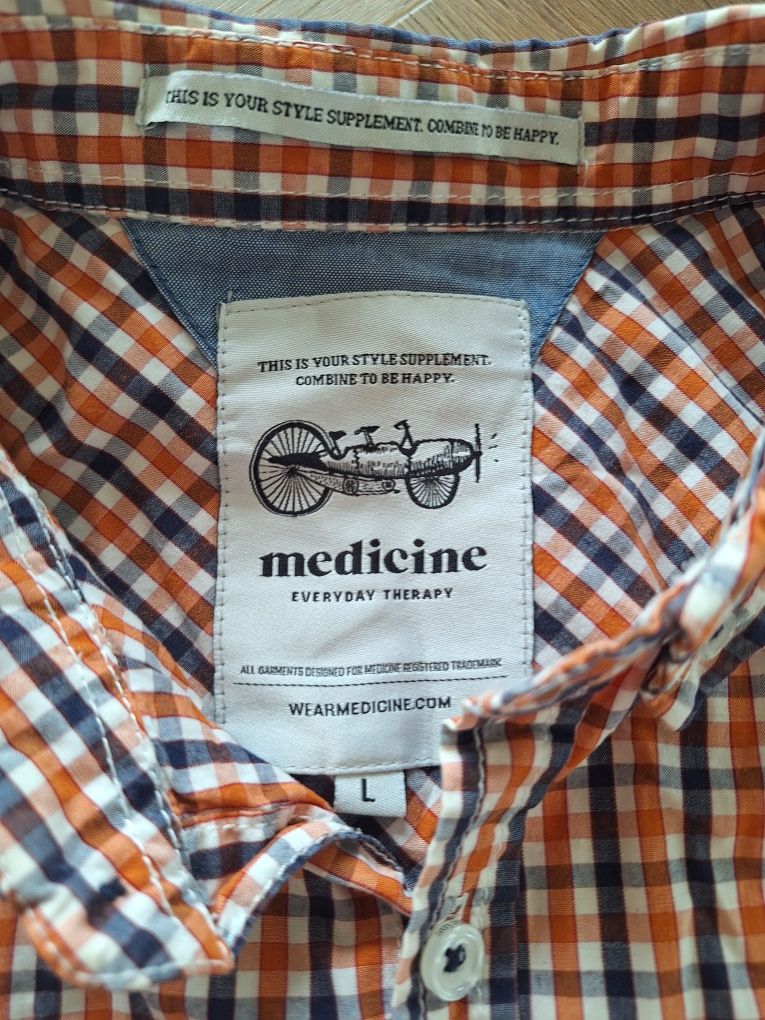 Koszula w krate Medicine roz. L
