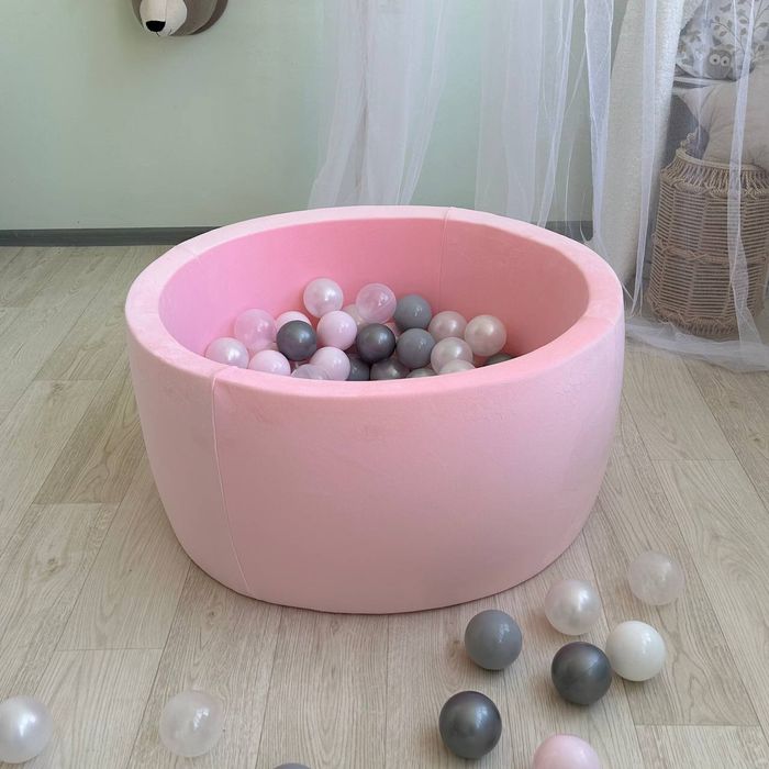 Басейн+100куль. Сухі басейни з кульками Бассейн с шариками. Наложка