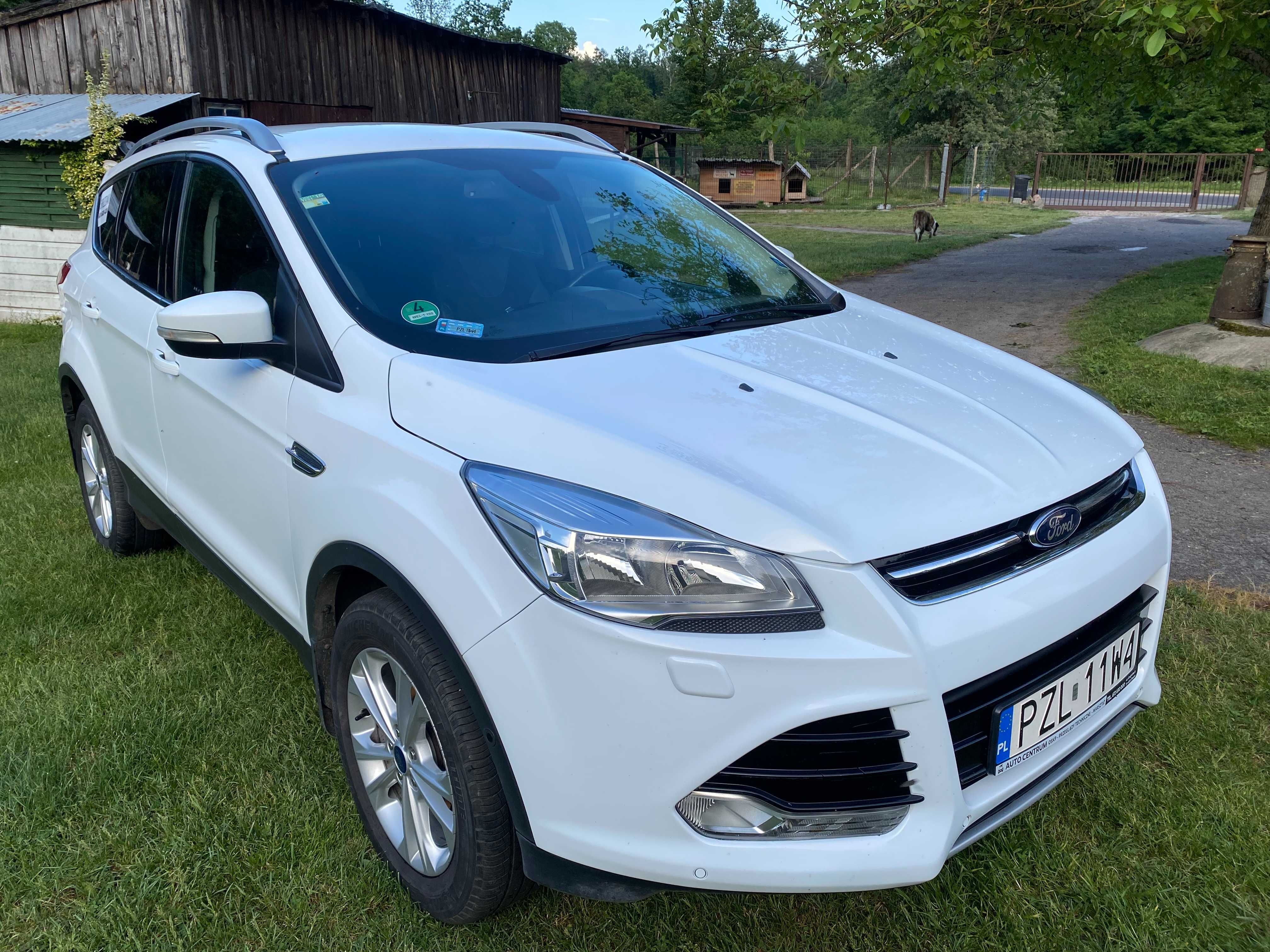 Ford Kuga II, 2,0 Tdci (diesel), 4x4, 2014 r, 162000 km,