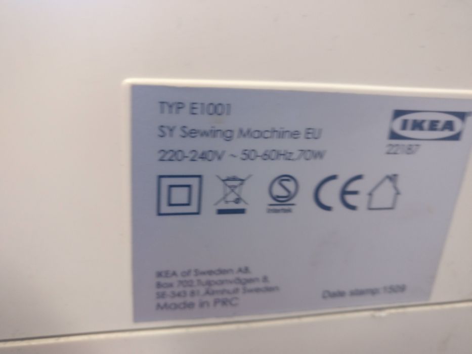 Máquina de costura IKEA
