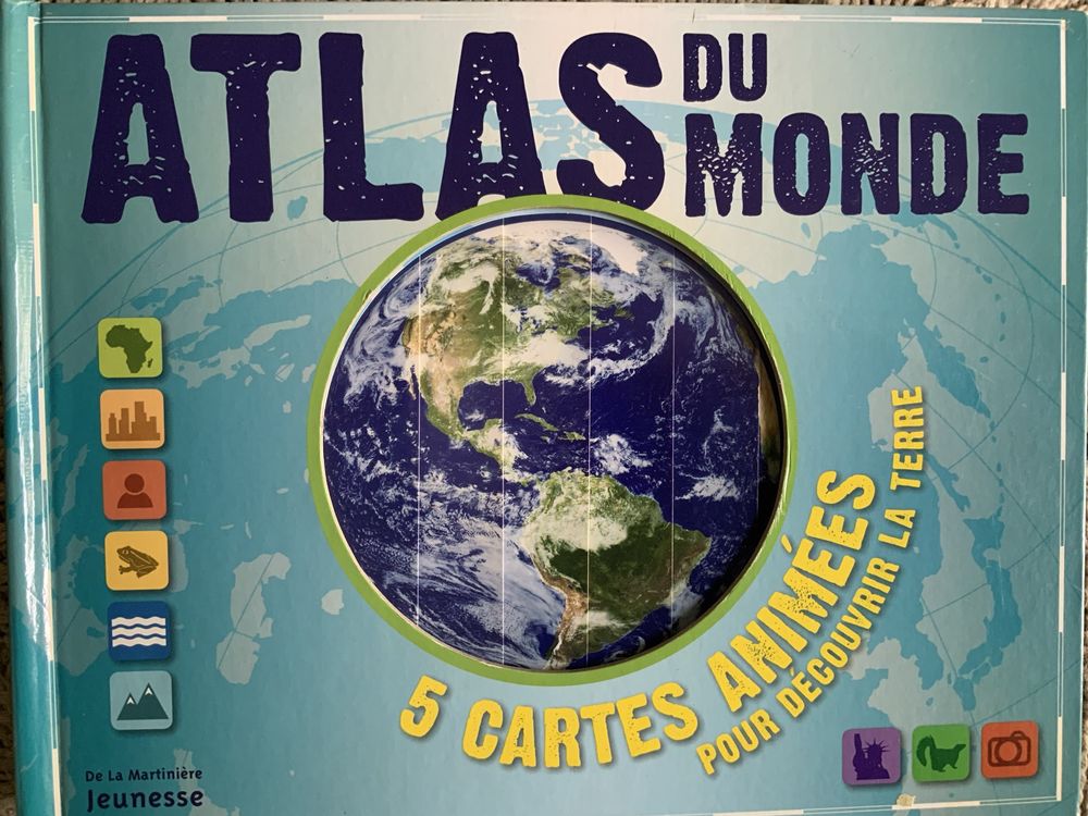 Atlas du Monde | Français | 5 cartes animées