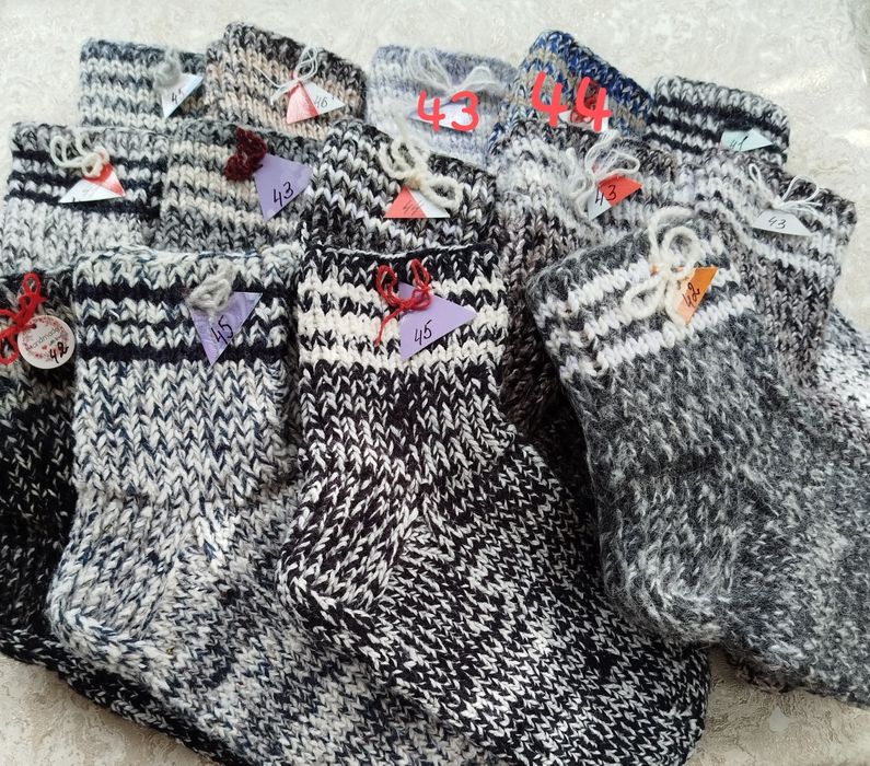 носки теплые ручная работа