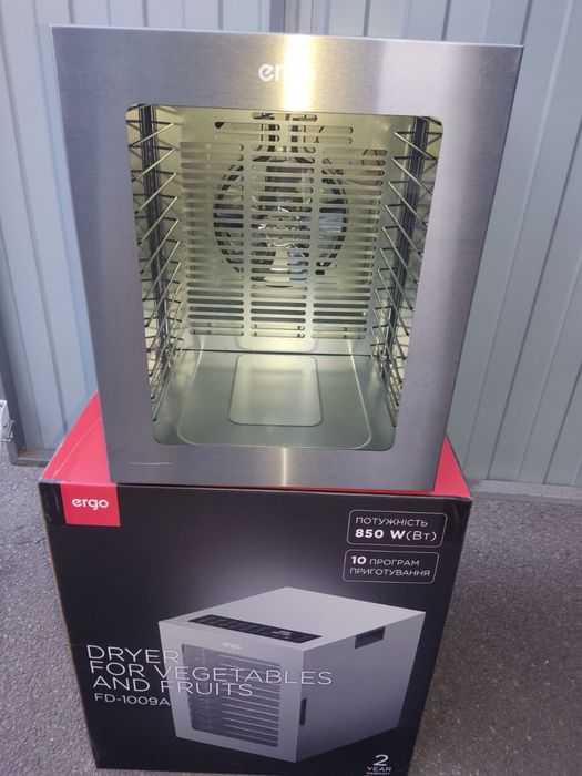 Нержавейка Сушка фруктов Сушарка Грибів Мʼяса та овочів