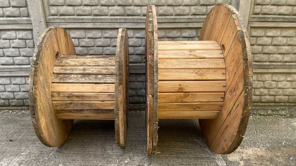 Барабан катушка кабельний дерев'яний