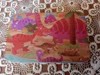Puzzle dinozaury