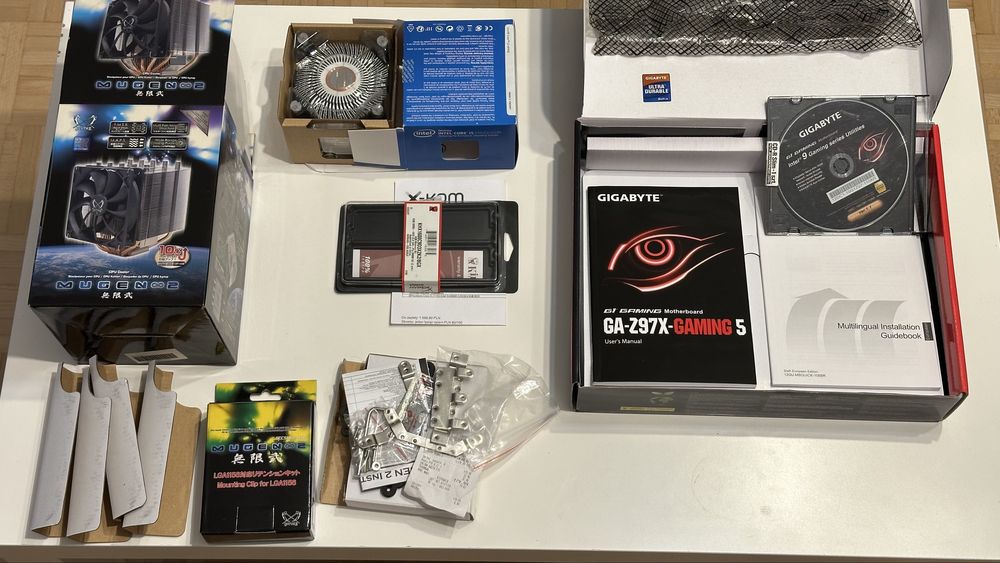 Zestaw i5 4690k+16GB DDR3 hyperX+płyta Gigabyte+chłodzenie Mugen 2