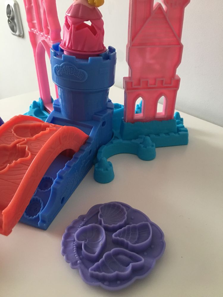 Magiczny zamek Śpiącej Królewny Play doh