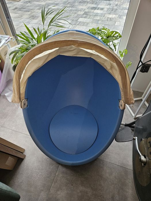 Fotel obrotowy Ps Lomsk Ikea jajo kręcony