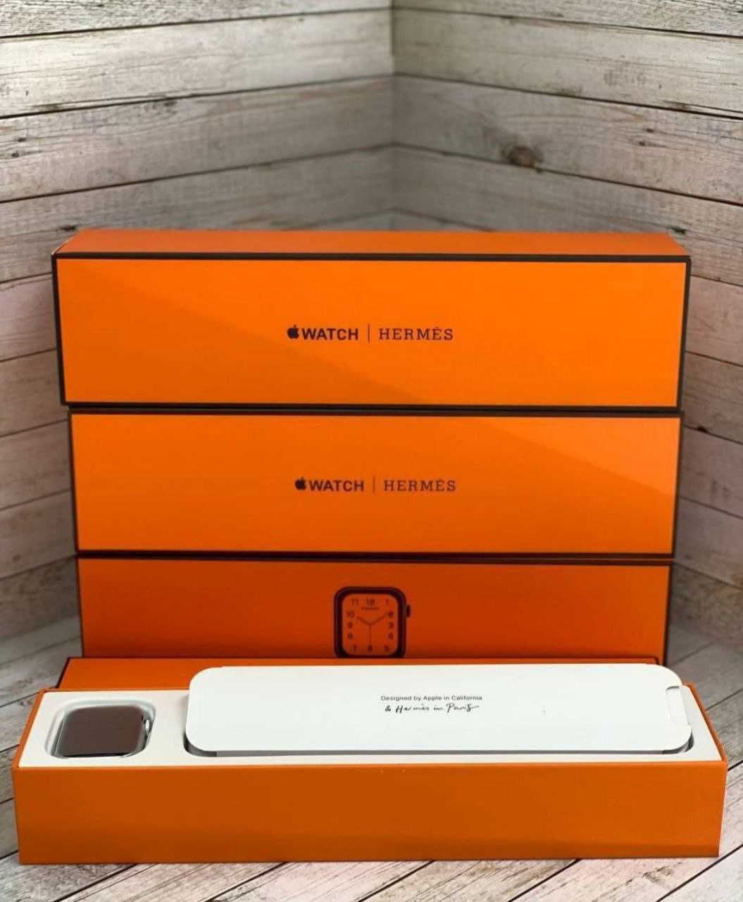 Смарт Годинник Hermes на 45мм Smart Watch + ремінець