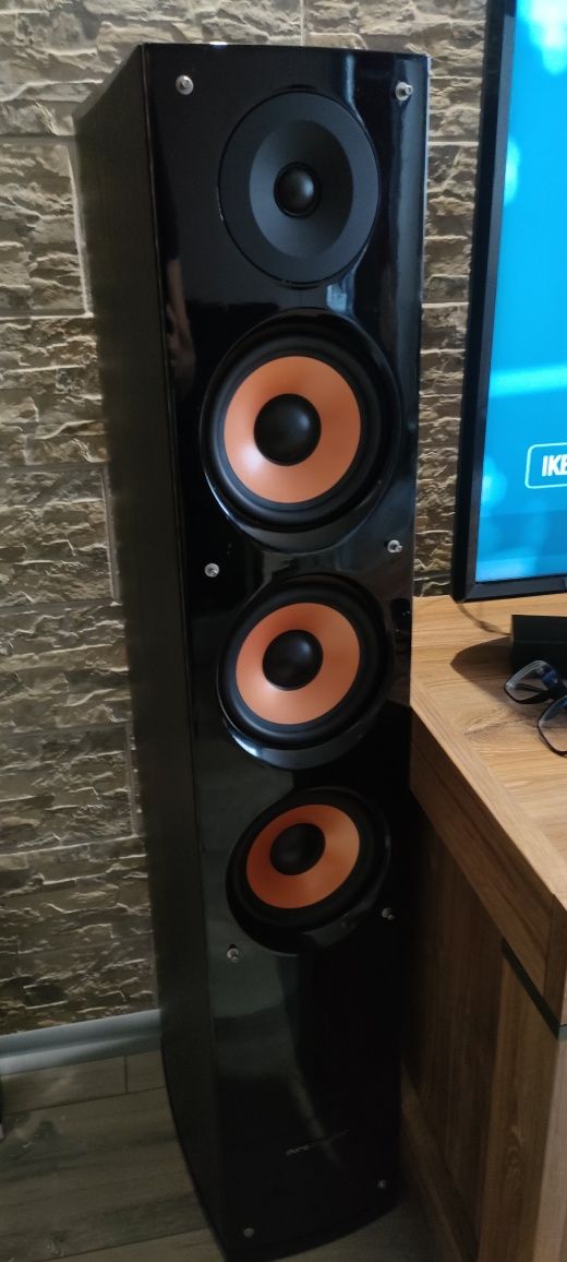 Amplituner yamaha rx-d485 plus kolumny PureeAcousticNova