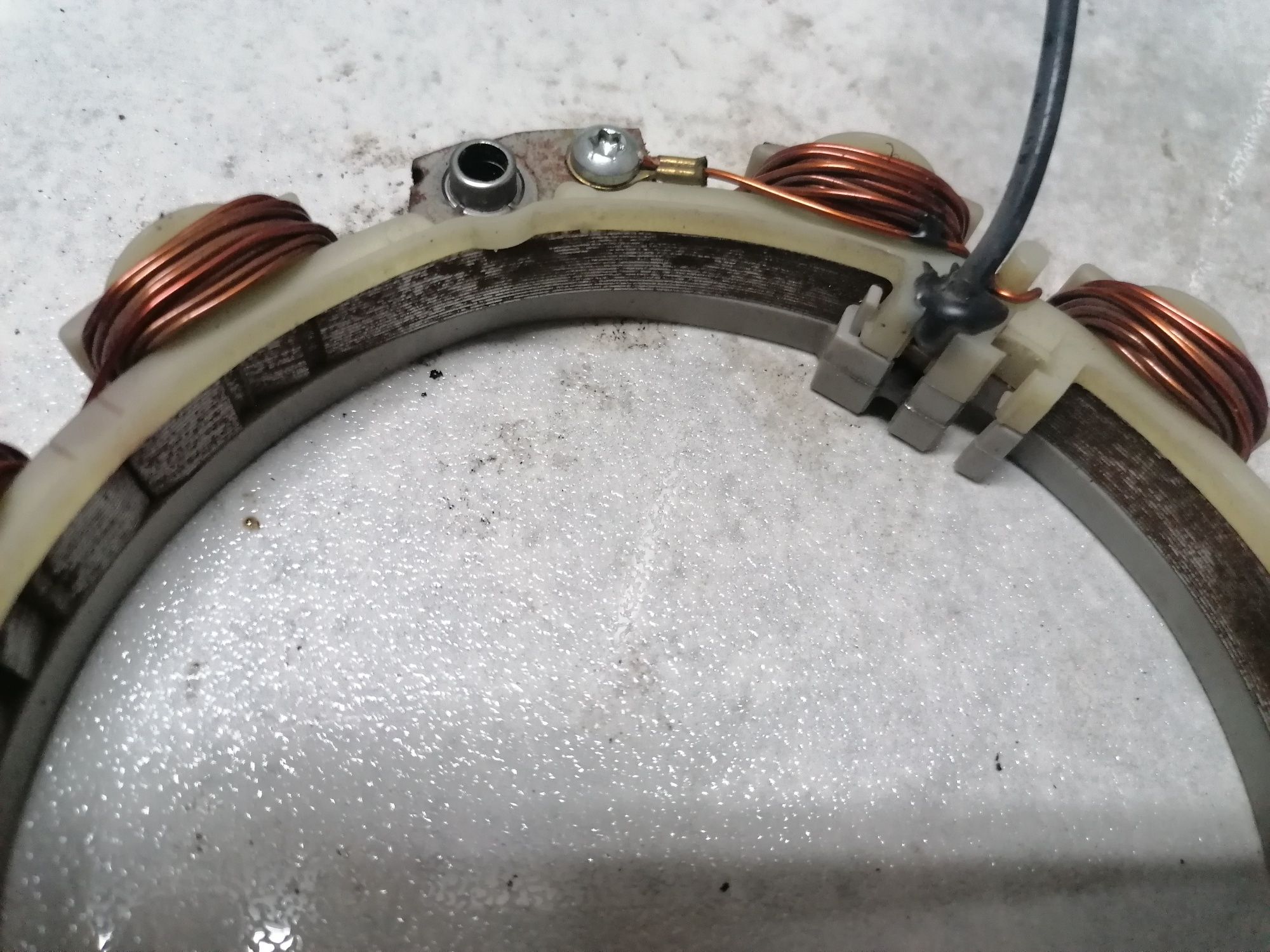 Traktorek kosiarka Briggs b&s ohv Intek alternator prądnica generator