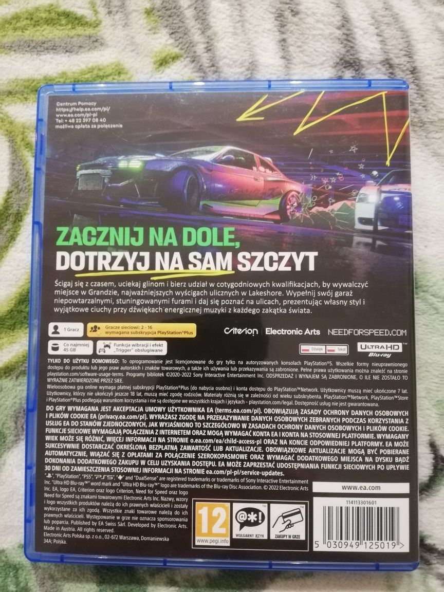 Need For Speed UNBOUND PS5