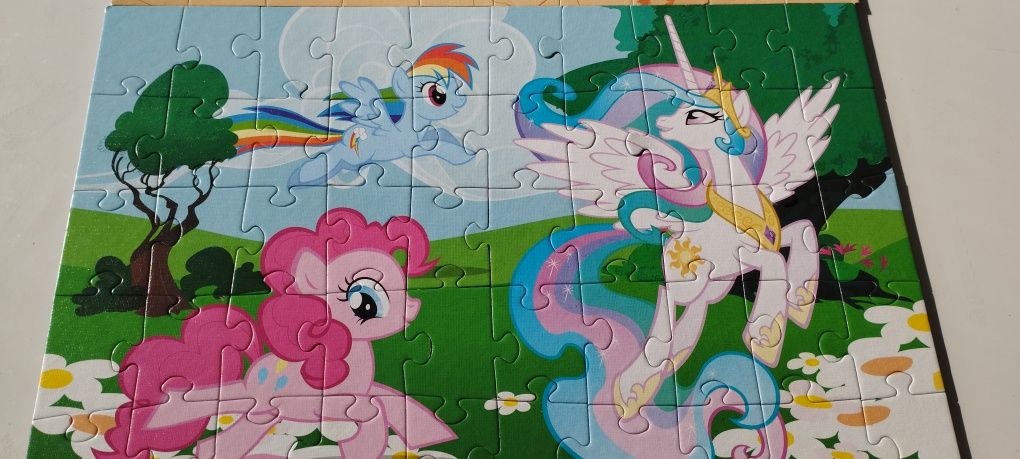 Puzzle My Little Pony Trefl 2 obrazki po 50 szt