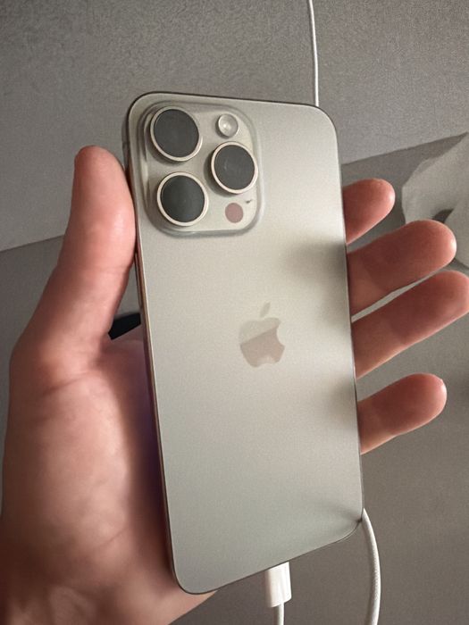 Iphone 15 pro max 256gb com caixa e fatura