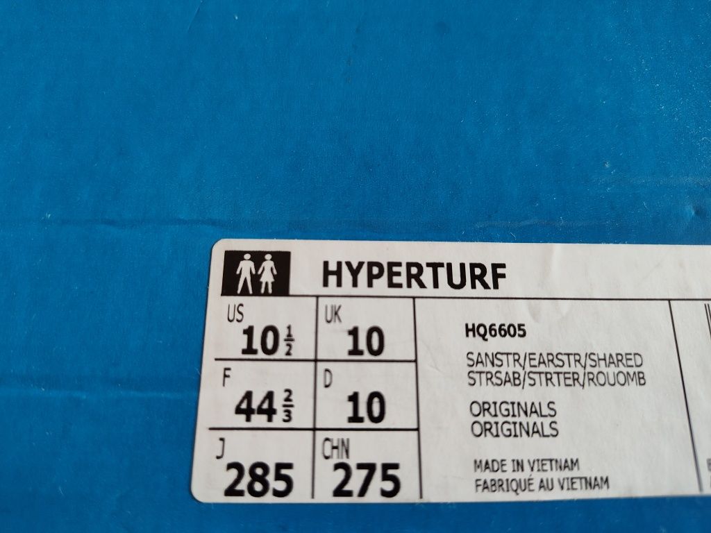 Adidas Hyperturf Adventure roz. 44 EU / 10,5 US