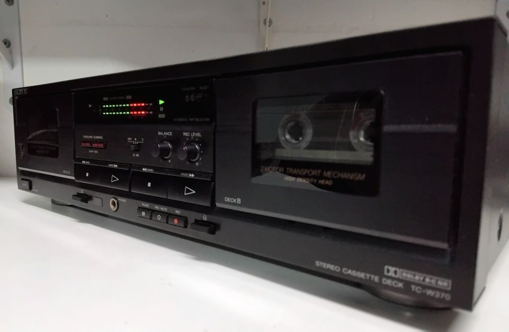 SONY deck cassettes TC-W370