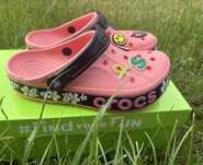 Крокси жіночі Crocs 38, 39 на стопу Джиби в комплекті