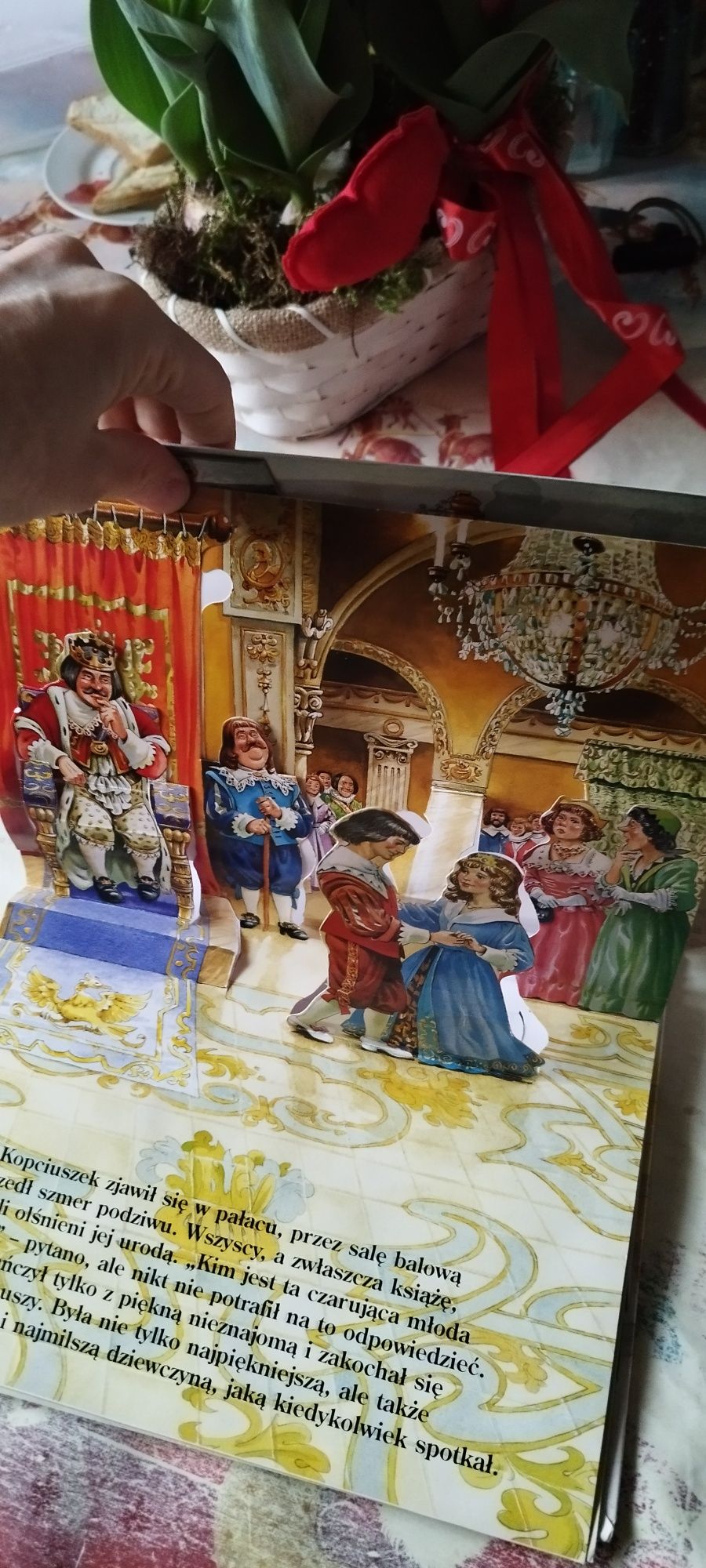 Książka kopciuszek 3 d