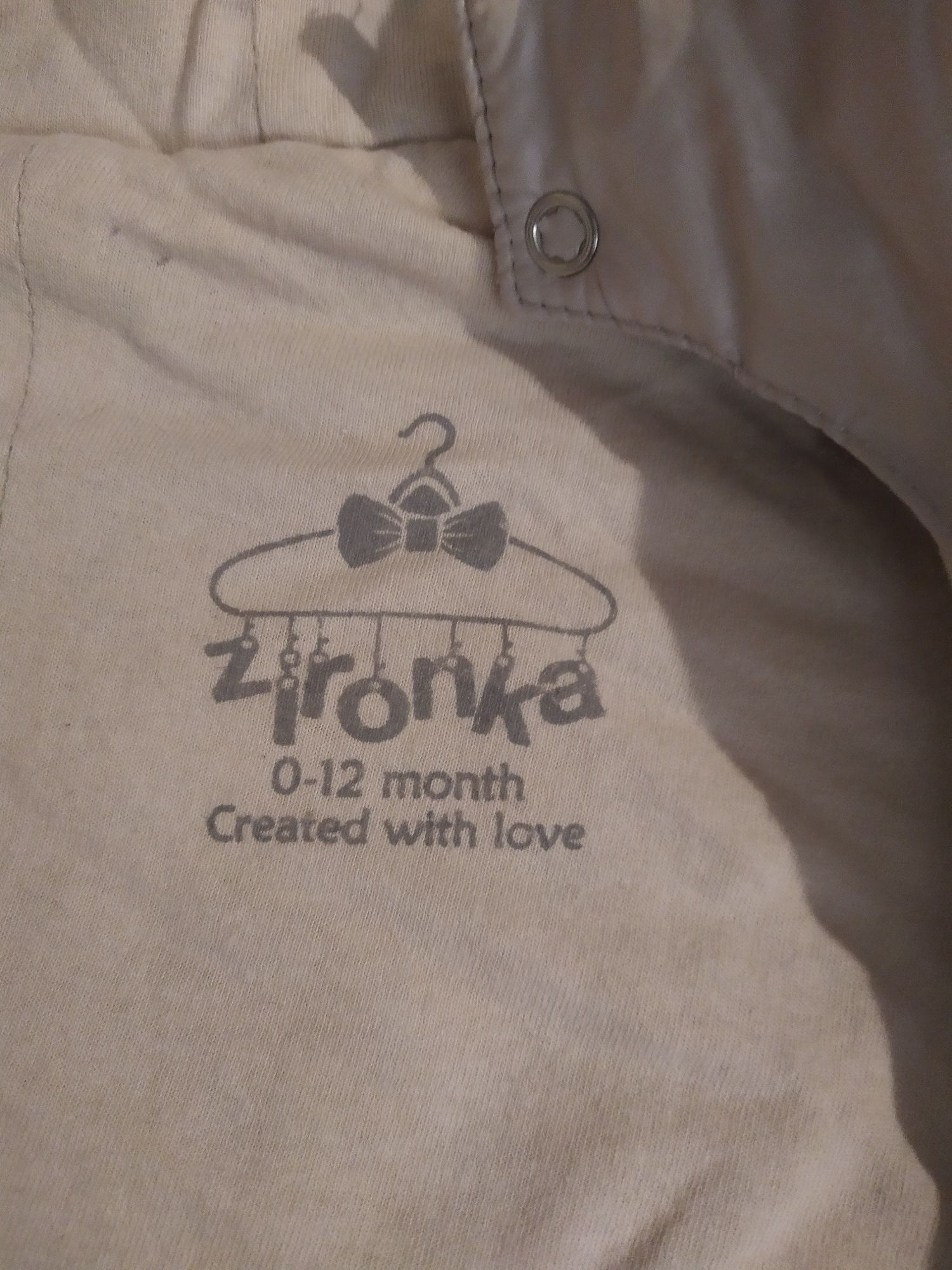 Комбинезон детский, от 0 до 12 месяцев. Фирма Zironka.