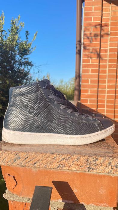 Кеди, кросівки Lacoste оригінал темно сині унісекс - 25,5 см - р. 39