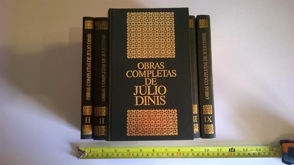 Júlio Diniz - 9 Livros-Círc. de Leitores - Obras Completas - 25€