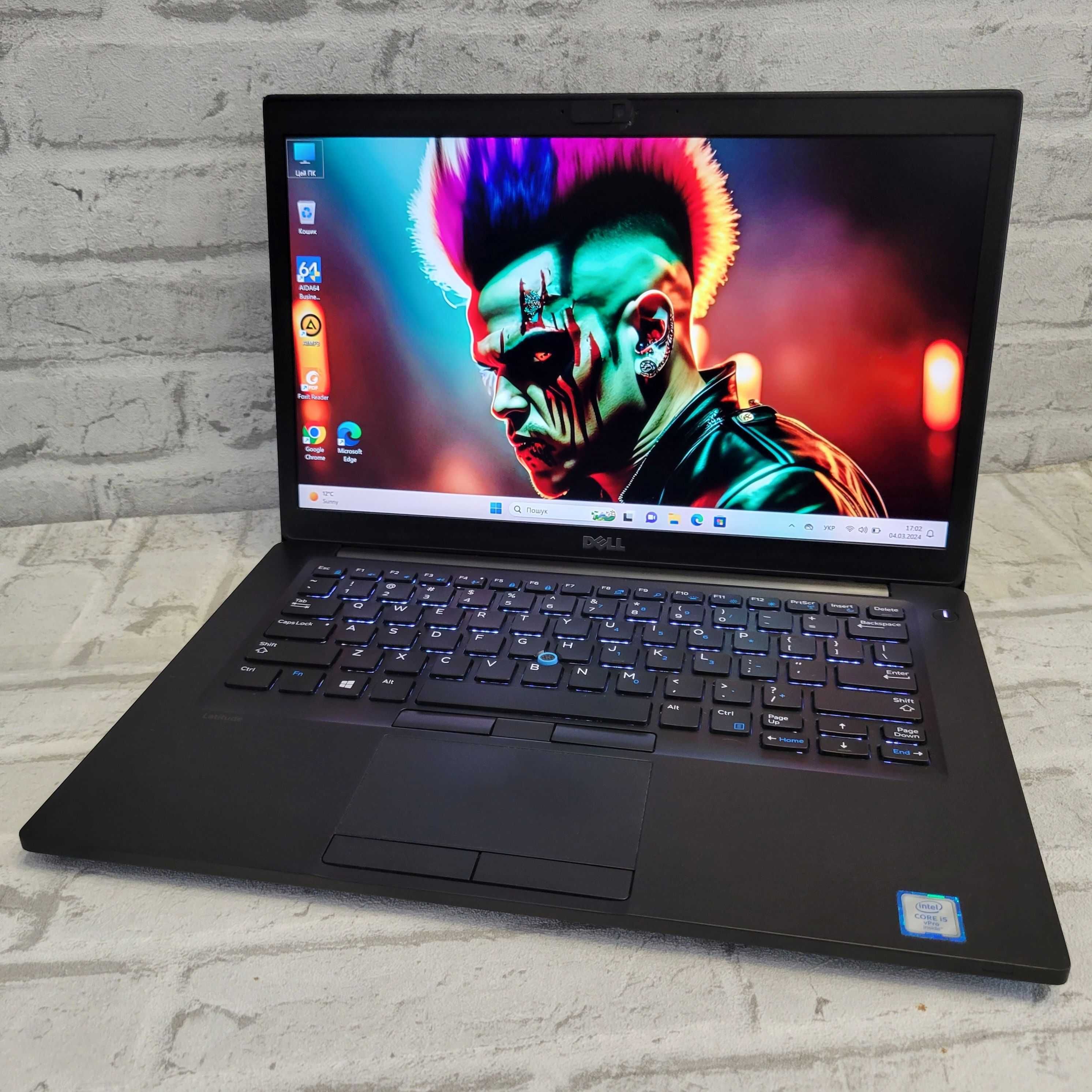 ‼️Крутий ультрабук Dell 14"FHD\i5-6300U\8gbDDR4\256SSD\підсвітка клав