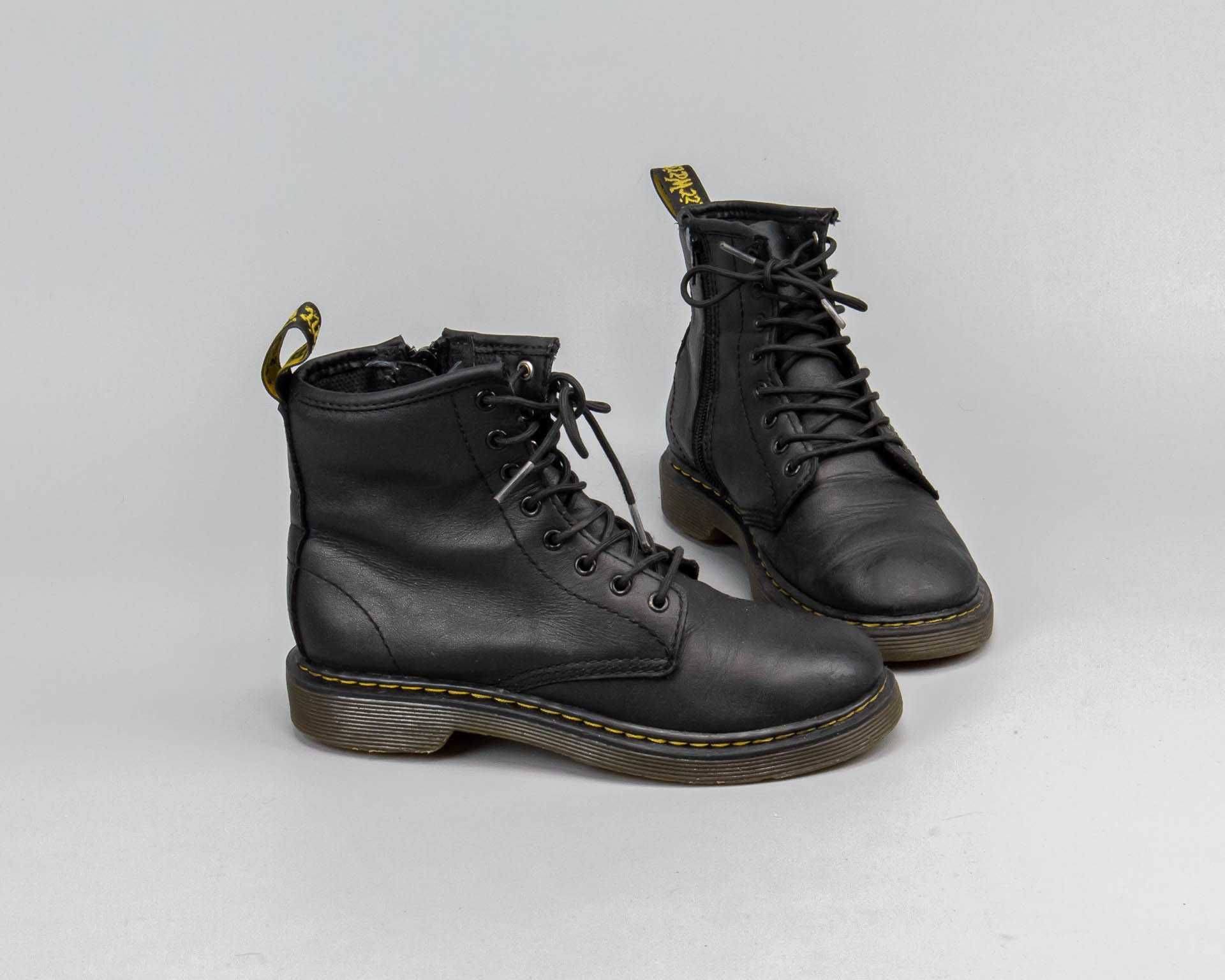 Культовые кожаные ботинки на замке Dr.Martens 1460.36 размер.