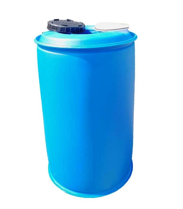 Beczki plastikowe 250L używane – po spożywce, szczelne, jak nowe!