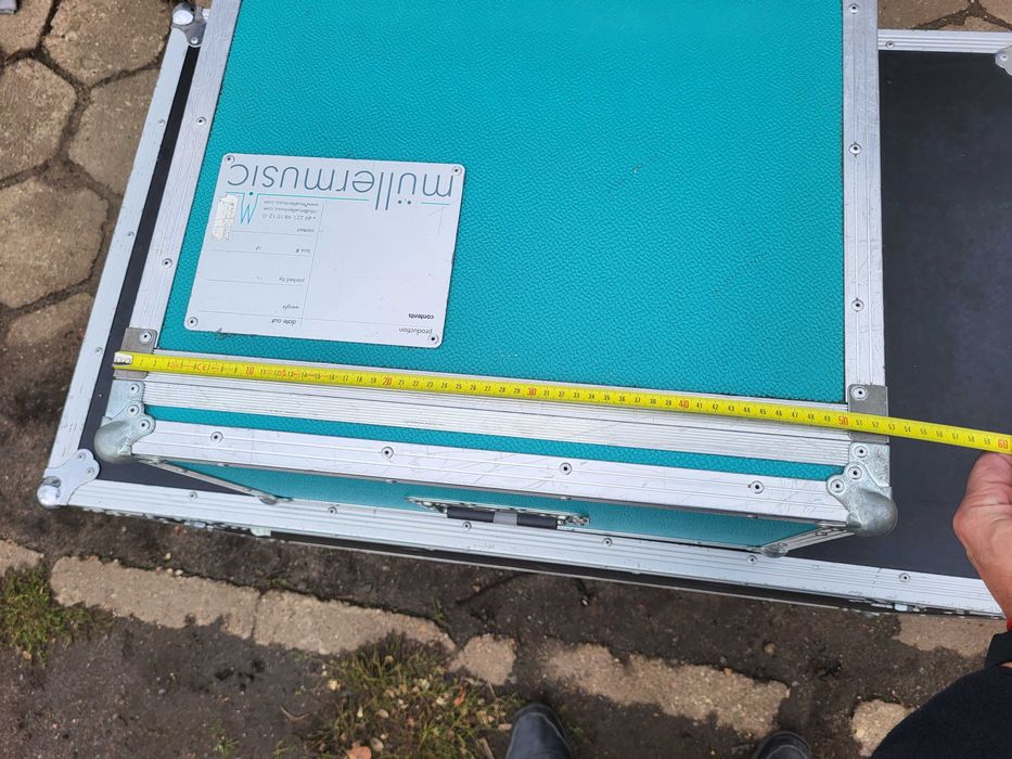 RACK 6U 2x szyna (52cm / 57 do klapy) // FAKTURA 23%