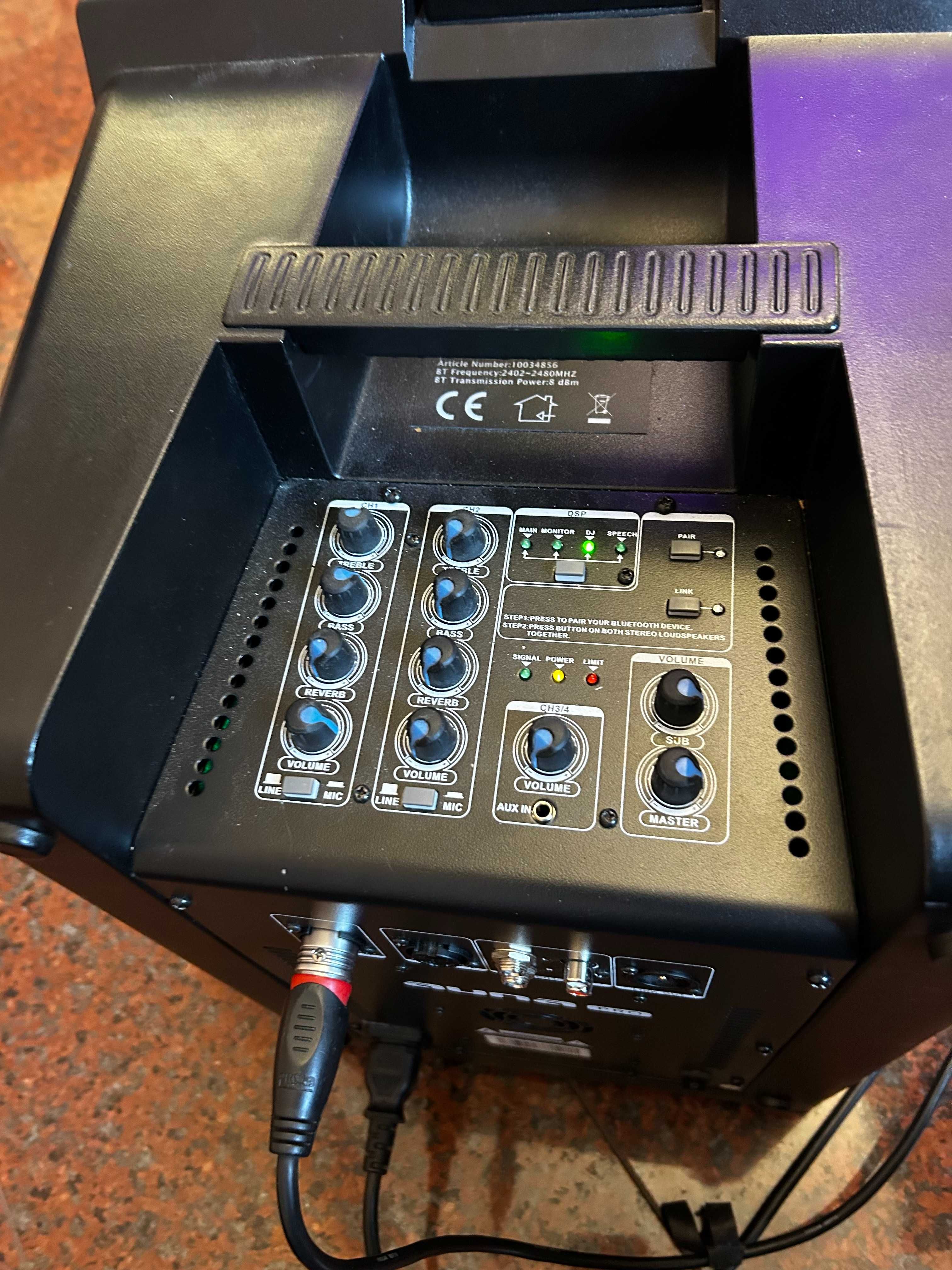 TB 700-BT Aktywny zestaw nagłośnieniowy 2 szt.